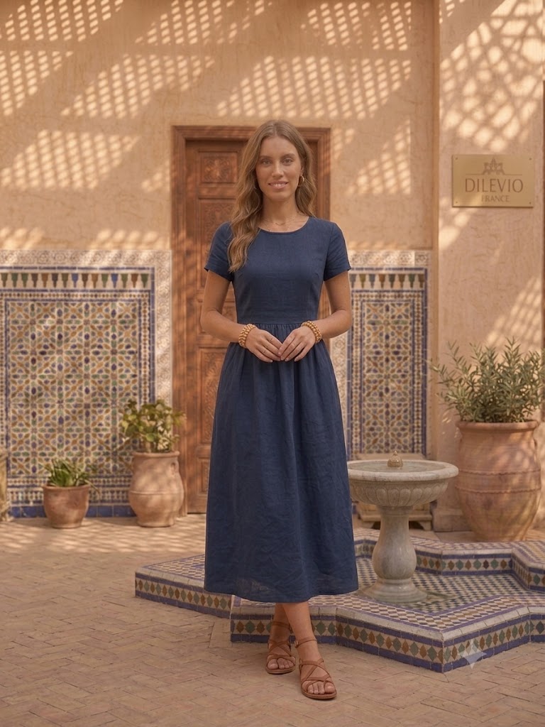 Robe d été élégance et confort