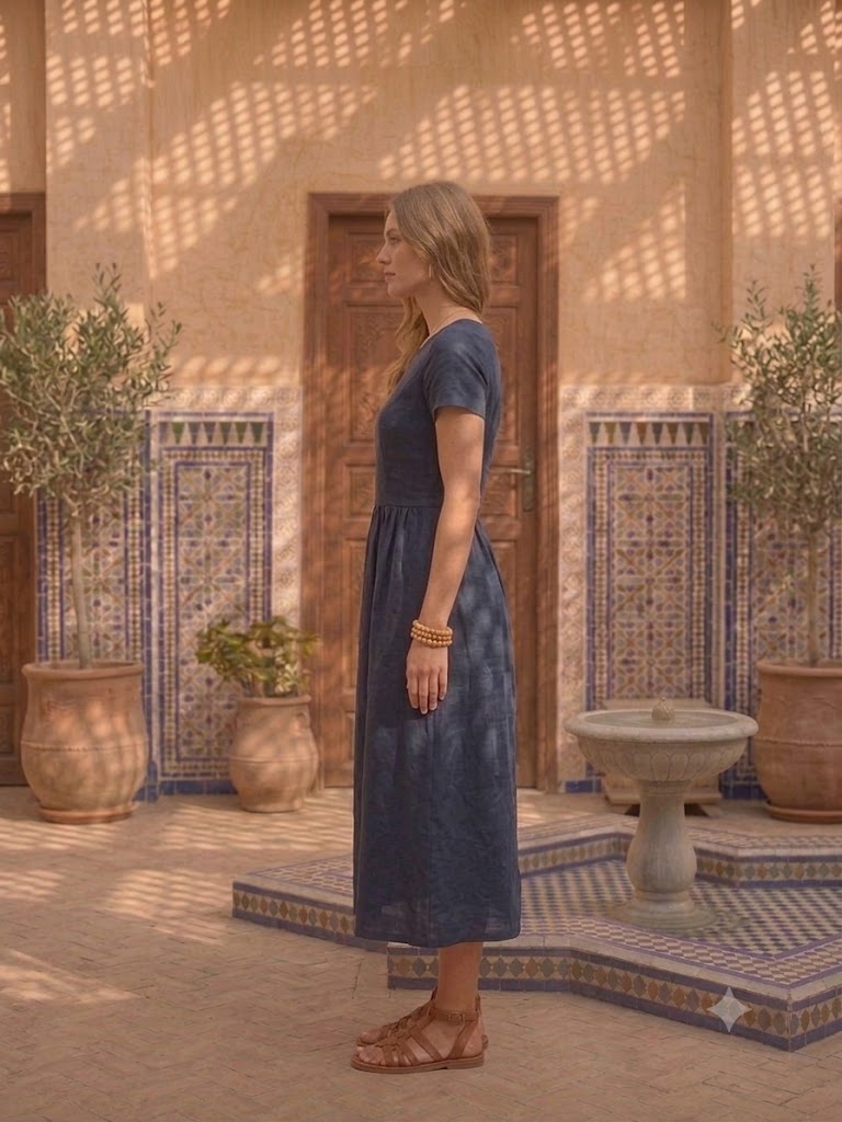 Robe d été élégance et confort