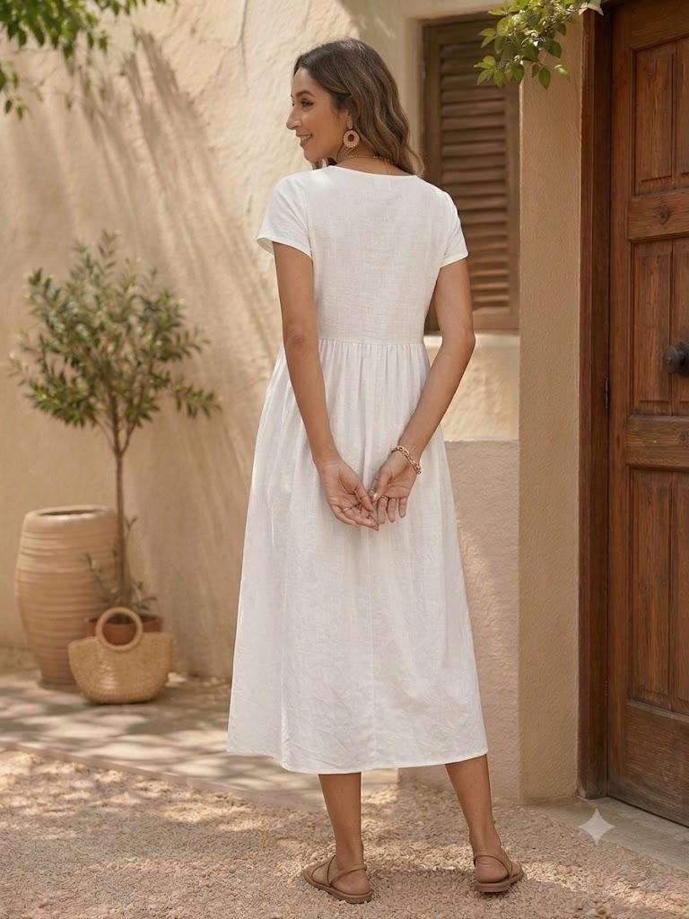 Robe d été élégance et confort