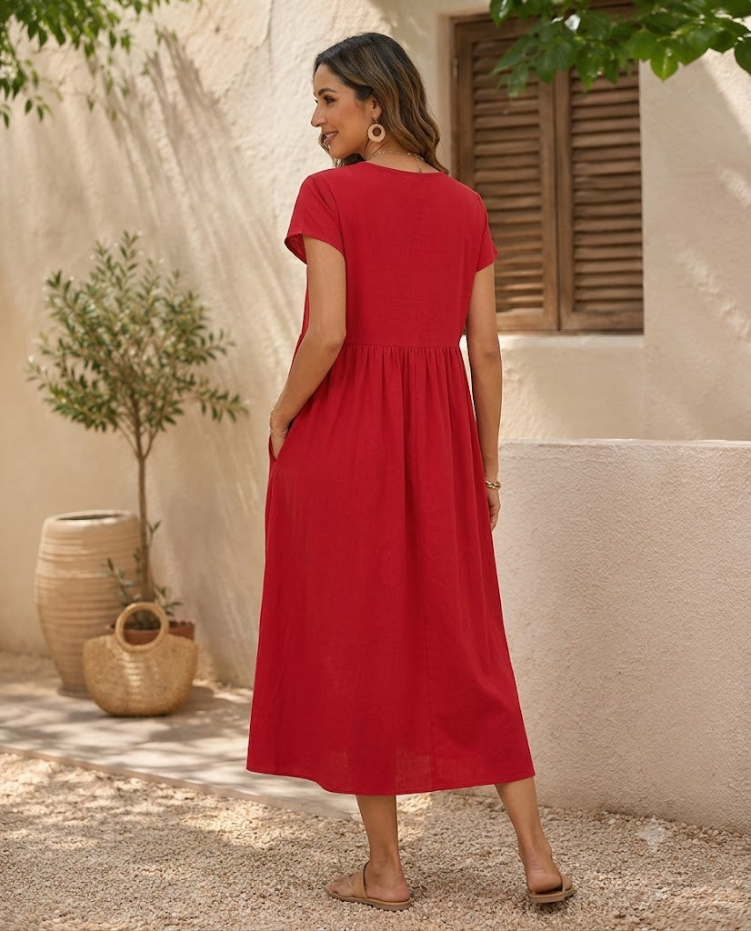 Robe d été élégance et confort