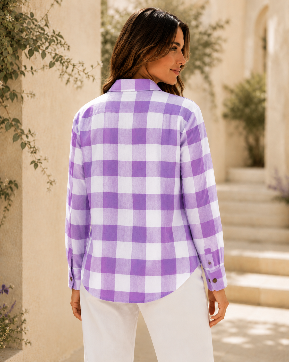 Chemise Élégance Intemporelle à Carreaux