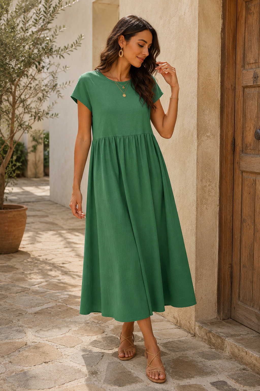 Robe d été élégance et confort