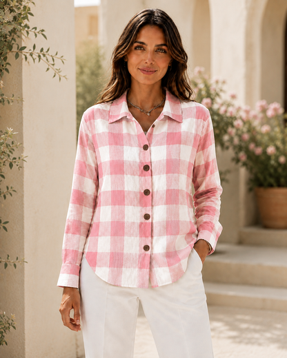 Chemise Élégance Intemporelle à Carreaux