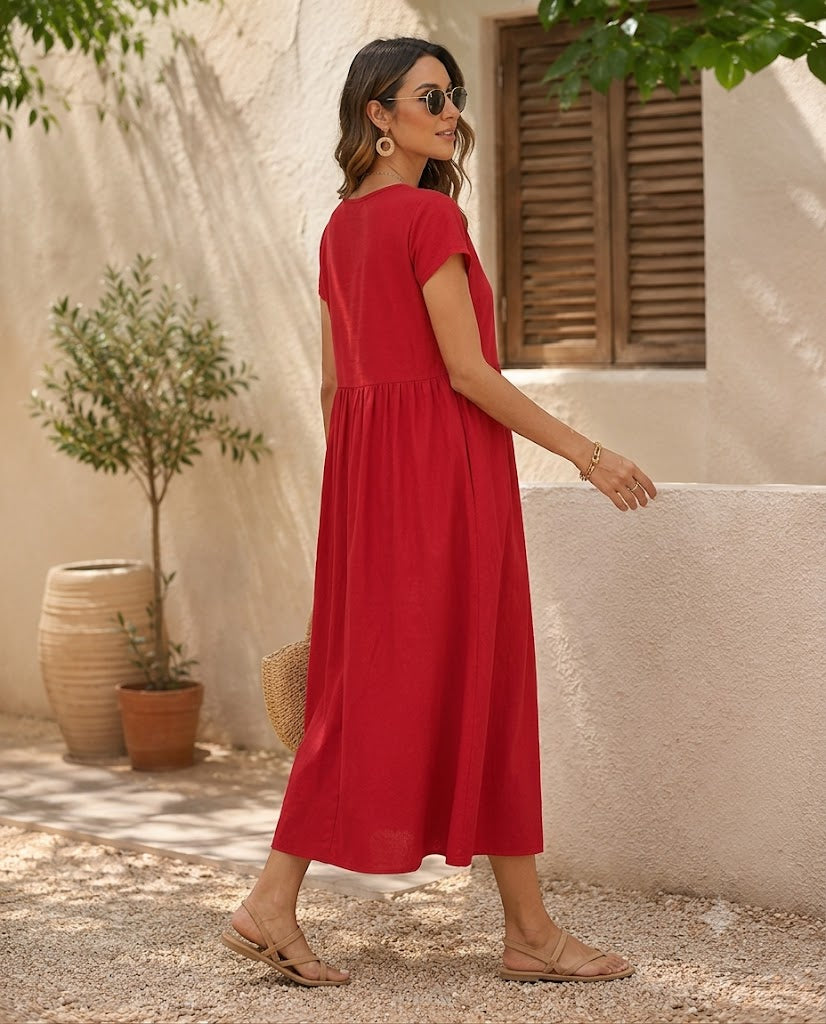 Robe d été élégance et confort